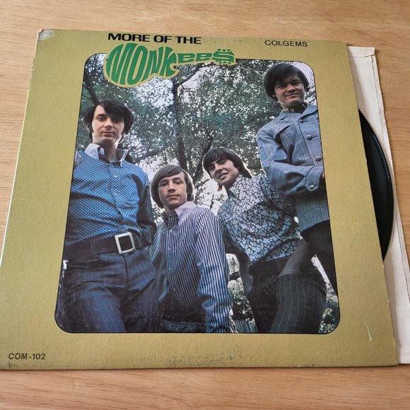 THE MONKEES More of the Monkees LP Vinyl 1967 Colgems Records COM-102 Pop LP9 - Picture 9 of 9